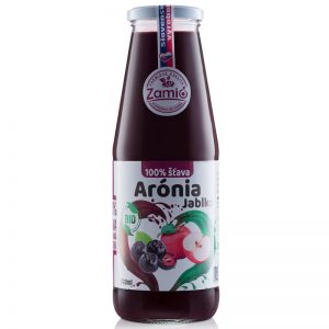 Zamio 100% ovocná šťava BIO Arónia - BIO Jablko 700ml