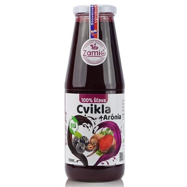 Zamio 100% šťava BIO Arónia - BIO Cvikla 700ml
