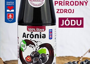 BIO Arónia a jód nad zlato