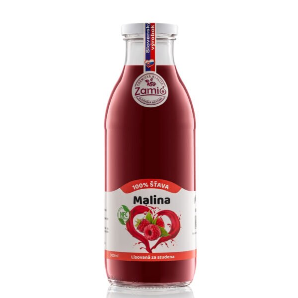 Zamio 100% šťava Malina 500ml