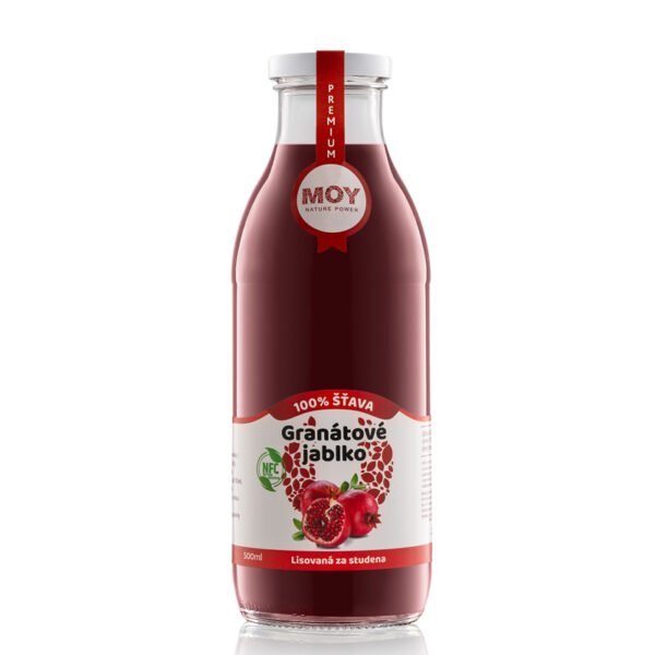 Džús MOY Granátové jablko 100% šťava 500ml