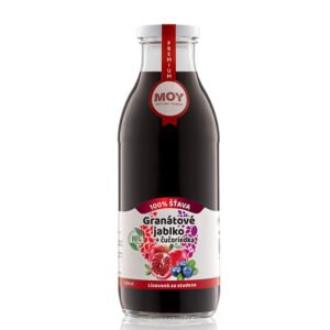 Granátové jablko Čučoriedka 100% šťava 500ml MOY