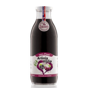 Zamio 100% ovocná šťava Arónia Višňa 500ml