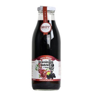 Granátové jablko Moruša 100% šťava 500ml MOY