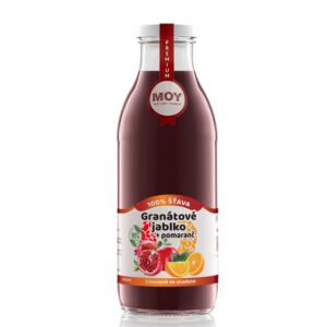 Džús Granátové jablko Pomaranč 100% šťava 500ml MOY