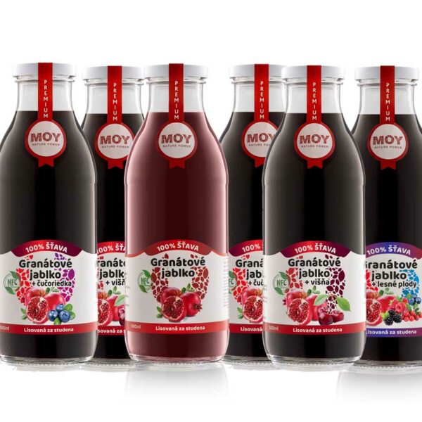 MOY Granátové jablko FIT MIX 500ml x 6ks