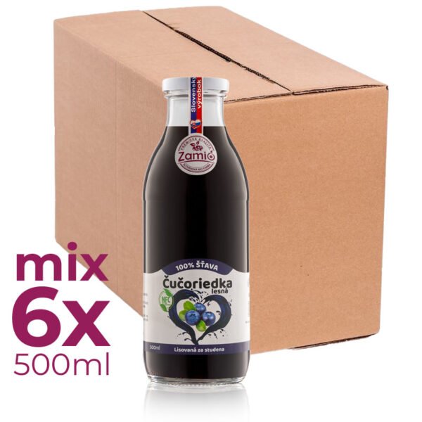 Detox kúra Čučoriedka 500ml x 6ks - Image 3