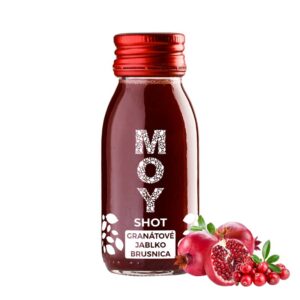 MOY Shot Granátové jablko Brusnica 60ml