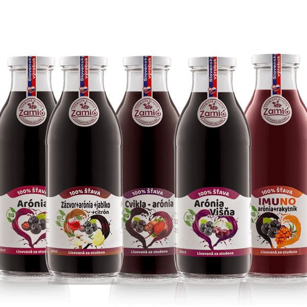 Zamio Podpora Imunity ARÓNIA MIX 2 - Na vlne zdravia 6x500ml - Image 2