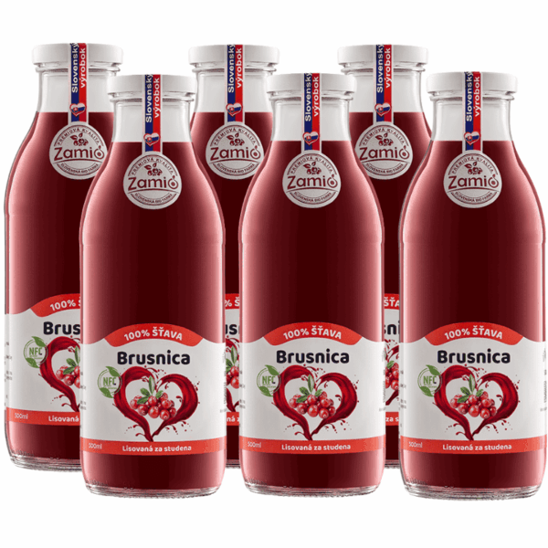 Očistná kúra pre obličky Brusnica 500ml x 6ks