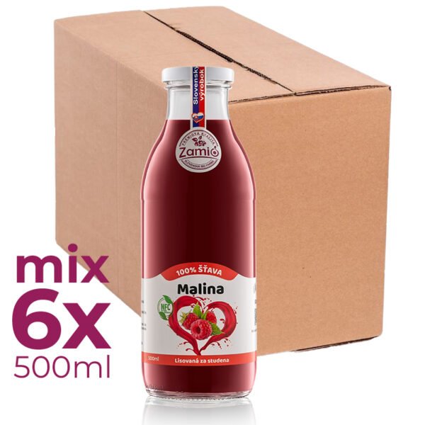 Detox kúra Malina 500ml x 6ks - Image 2