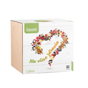 Zamio Podpora Imunity ARÓNIA MIX 2 - Na vlne zdravia 6x500ml