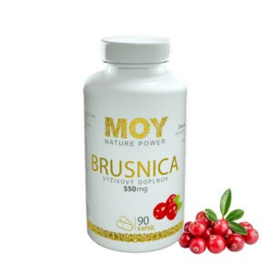 MOY výživový doplnok BRUSNICA 550 mg x 90 kapsúl NATURE POWER