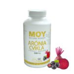 MOY výživový doplnok ARÓNIA-CVIKLA 550 mg x 90 kapsúl NATURE POWER