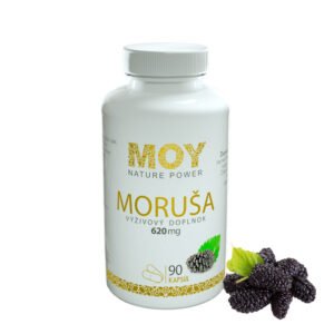 MOY výživový doplnok MORUŠA 620 mg x 90 kapsúl NATURE POWER