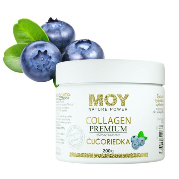 MOY COLLAGEN PREMIUM ČUČORIEDKA 200g - morský kolagén typ I + 20% extrakt ČUČORIEDKA - Image 2