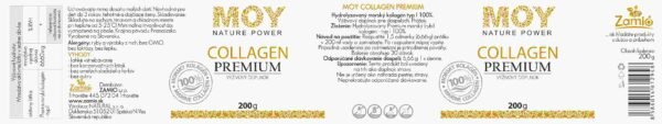 MOY COLLAGEN PREMIUM 200g - morský kolagén typ I - Image 3