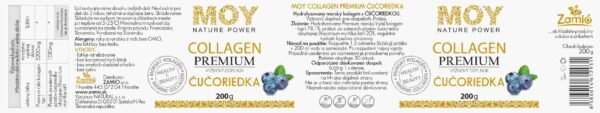 MOY COLLAGEN PREMIUM ČUČORIEDKA 200g - morský kolagén typ I + 20% extrakt ČUČORIEDKA - Image 3