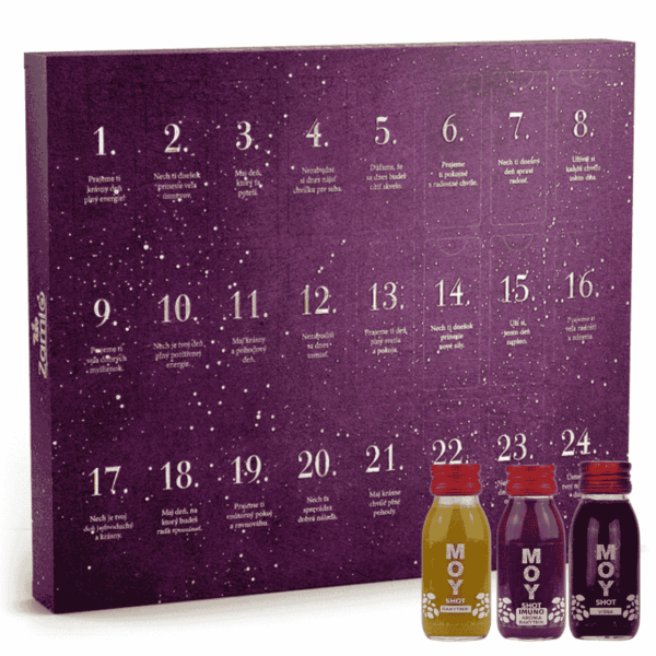 Advetný kalendar ZAMIO na 24 dní plný vytamńov MOY