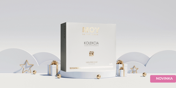 luxusna krabica MOY a produkty kolagen vyživove produkty a šťava Arónia 100% v luxusnej krabici