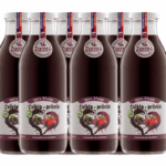 Rodinný set 100% šťava Arónia a Cvikla pre detox a imunitu, sklo flaša 6ks