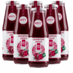 ZAMIO Detox Max kúra: Set 6x 700ml Granátové jablko - 100% šťava na bielom pozadí